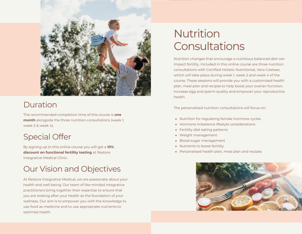 Functional Approach to Optimising Fertility